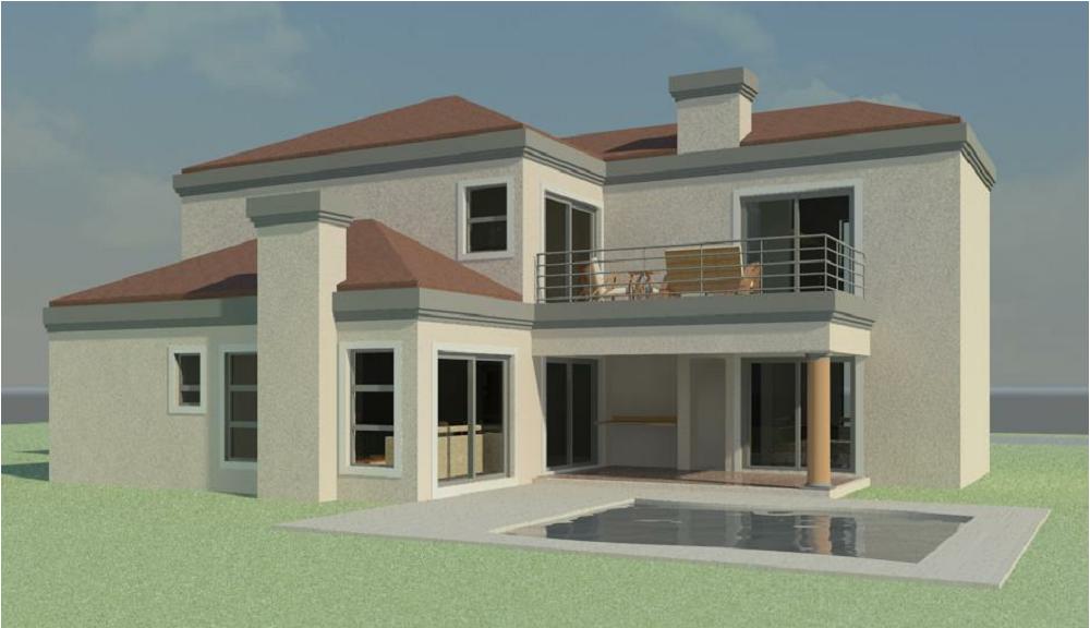 3 Bedroom Tuscan House Plan With Photos [South African