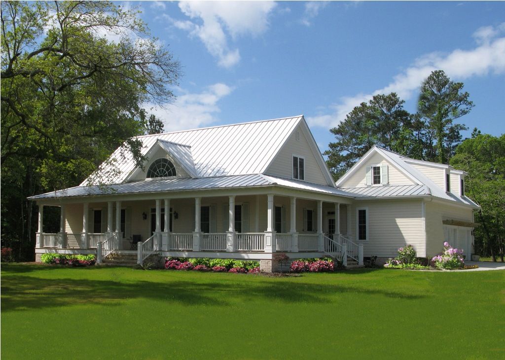 One Story Farmhouse Plans With Wrap Around Porch Modern Farmhouse