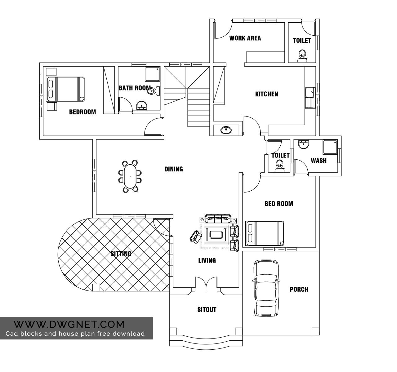 Floor Plan Dwg File Free Download floorplans.click