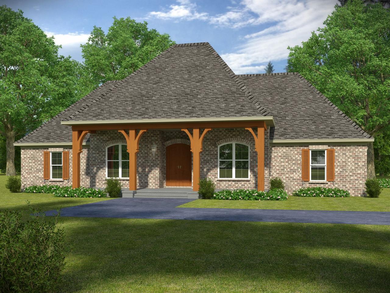 Plan 1439 Acadian house plans, Porch house plans, Acadian style homes