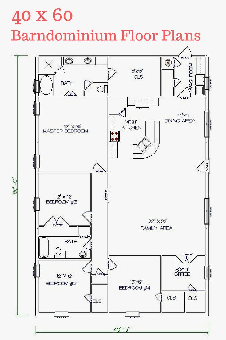 30x60 Barndominium Floor Plans With Shop flooring Designs
