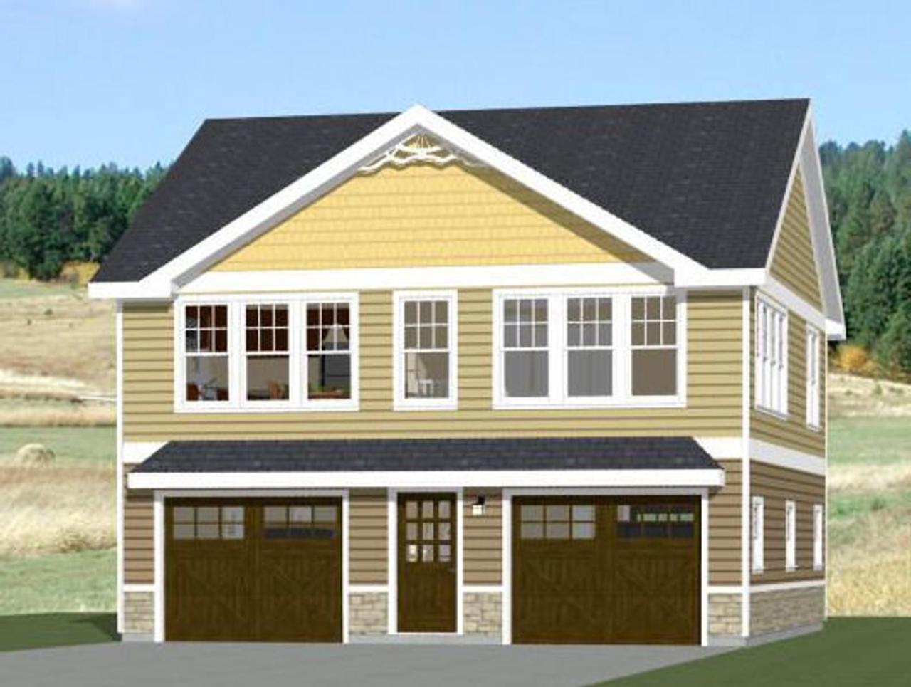 30x32 House 2Bedroom 1.5 Bath 961 sq ft PDF Floor Plan