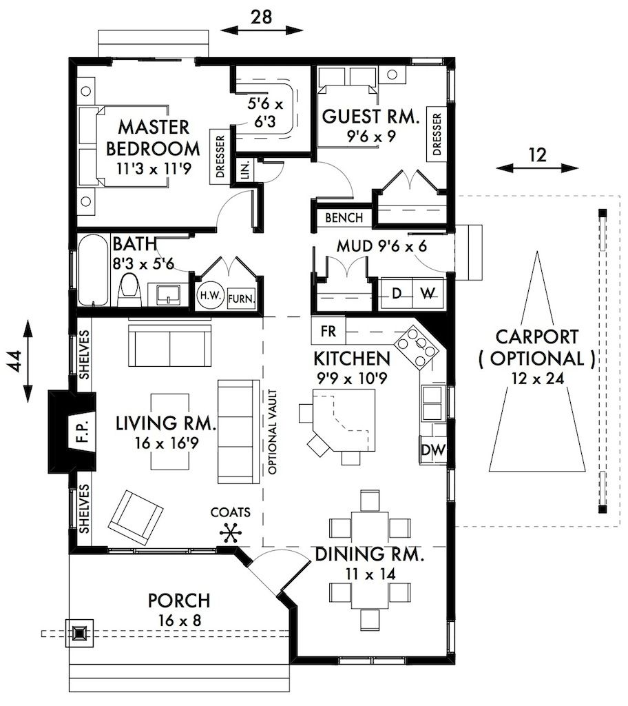2 Bedroom Cabin Blueprints Keepyourmindclean Ideas