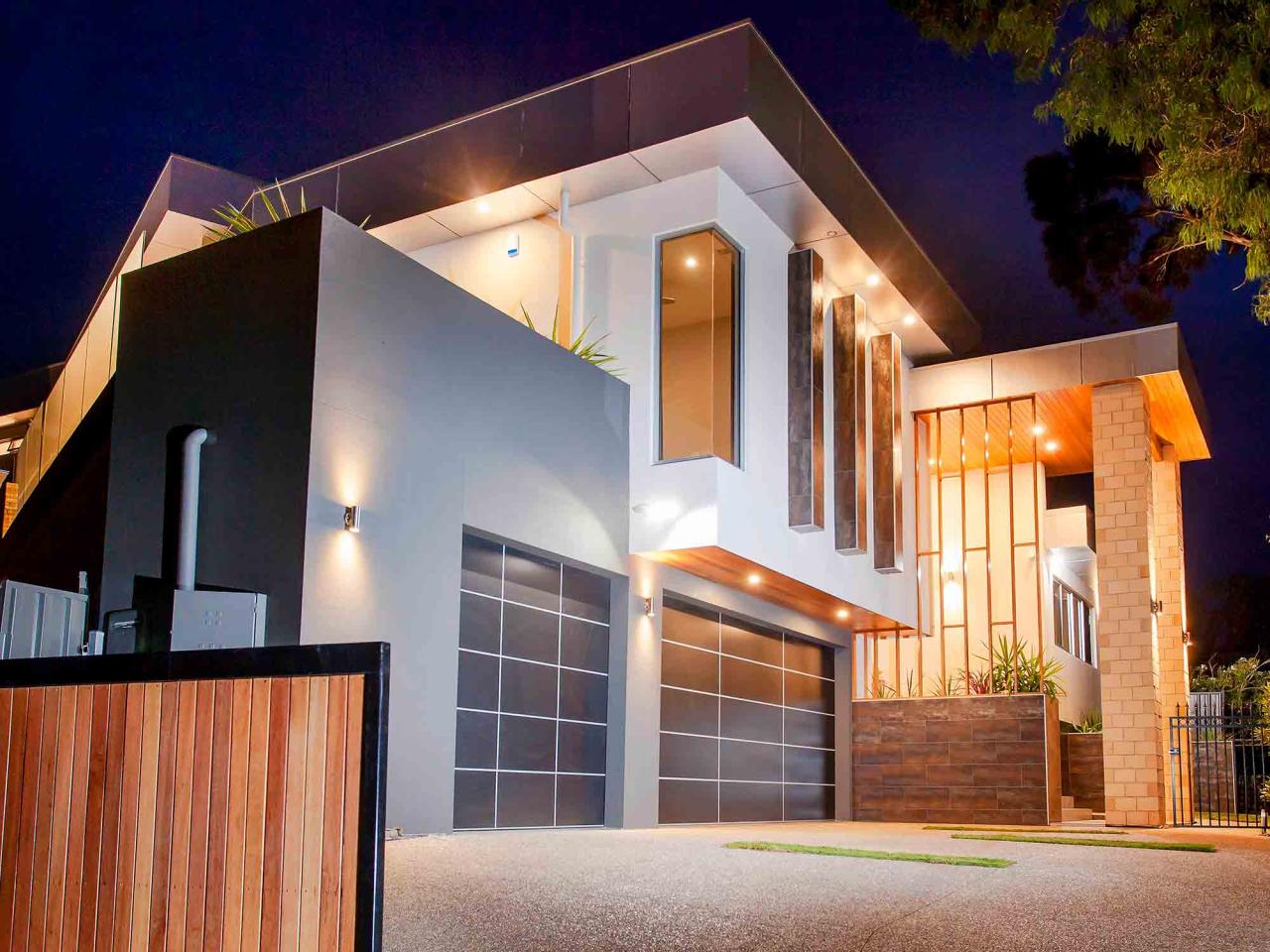 New Top Modern Double Storey House, House Plan Simple