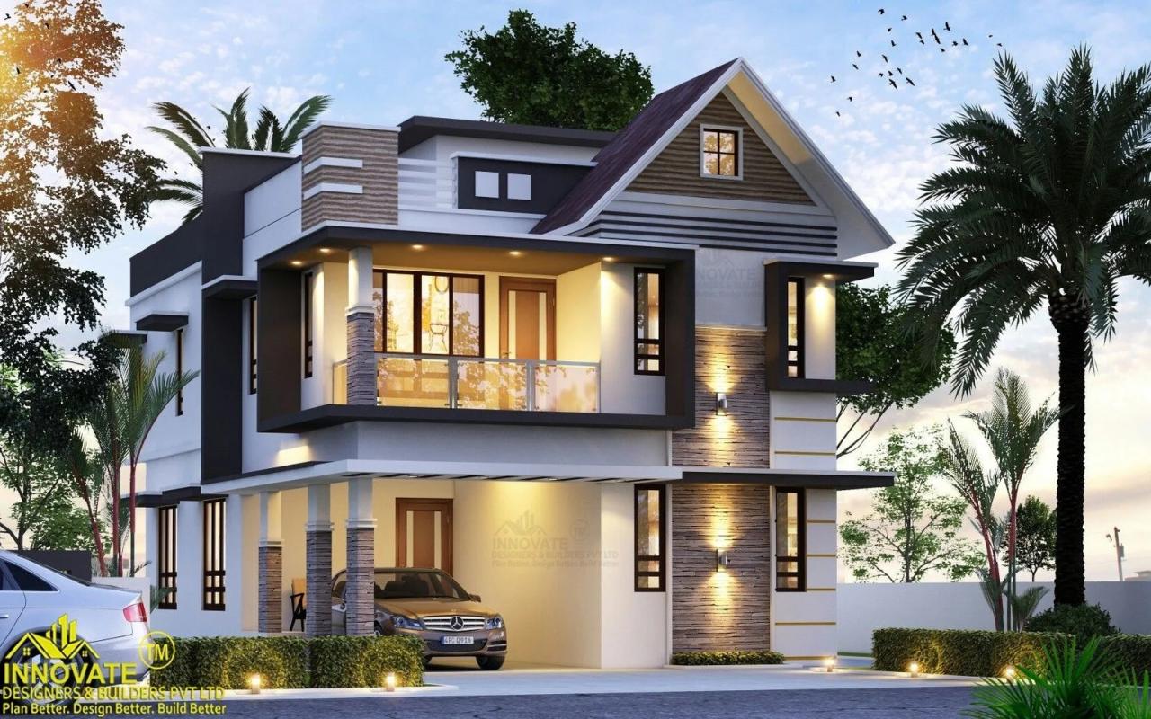 1730 Square Feet 3 Bedroom Two Floor Modern House and Plan Home Pictures
