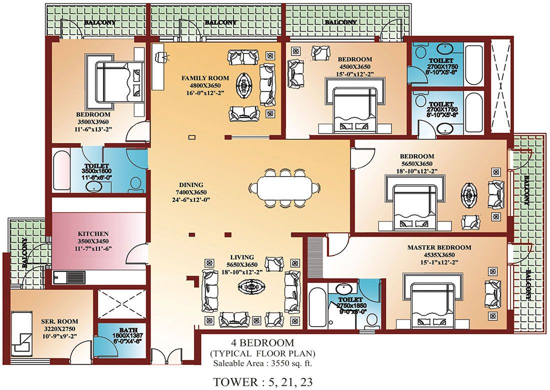 4 Bedroom Floor Plans. 4 Bedroom Floor Plans House plans Pinterest