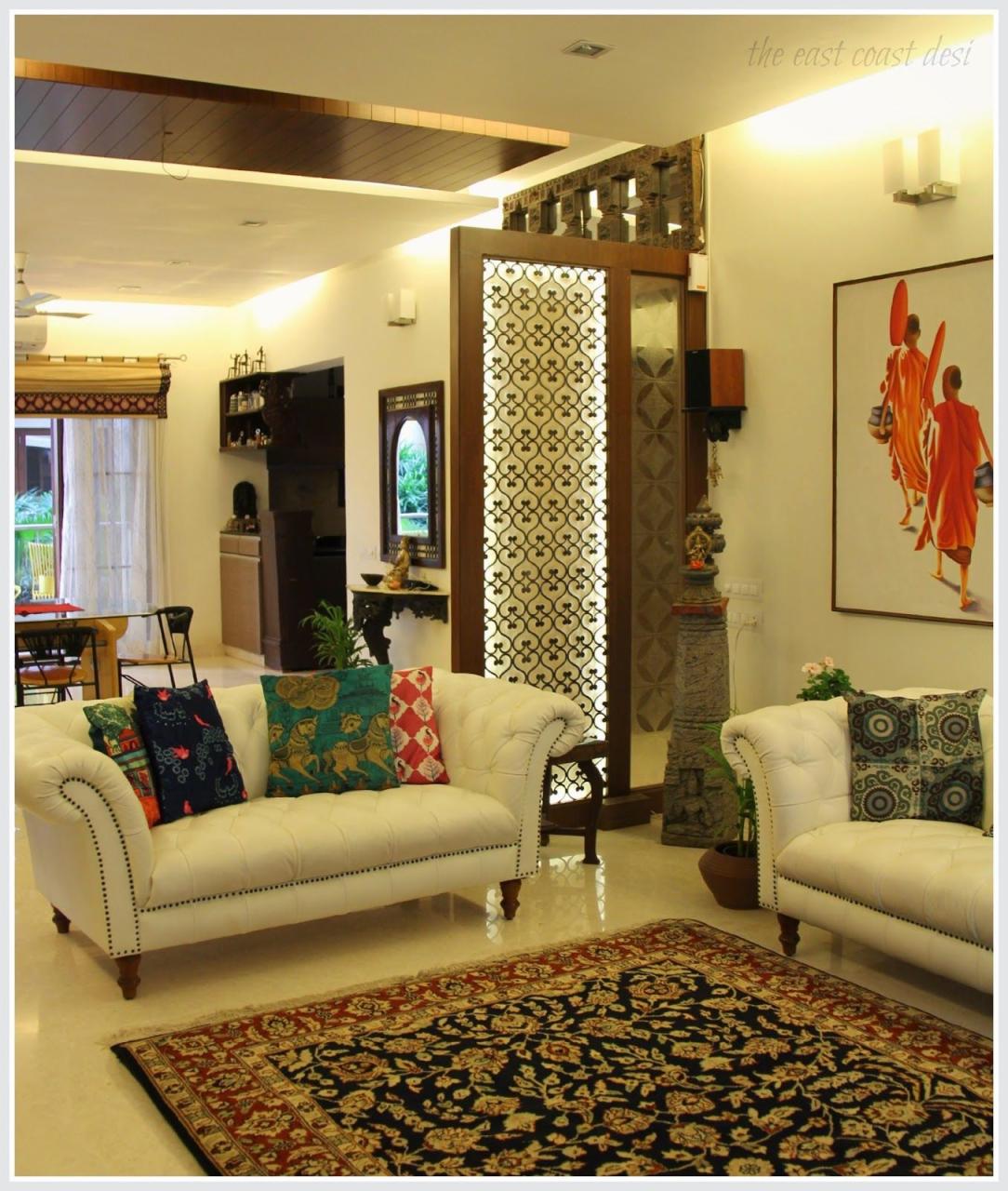 Masterful Mixing (Home tour) Indian interior design, Indian home