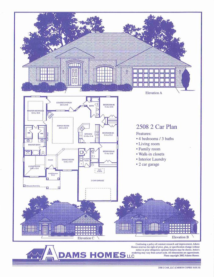 Adams Homes Floor Plans And Prices homeplan.one