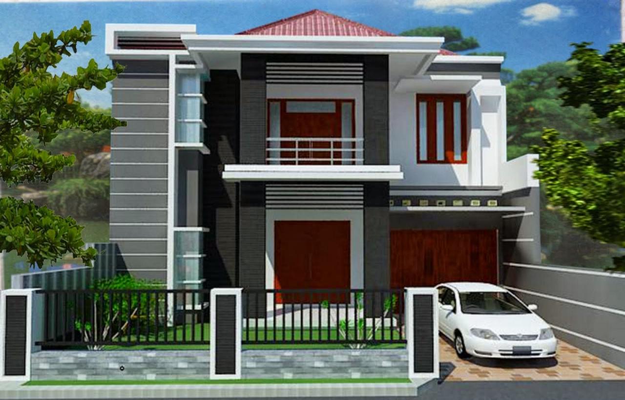 2Storey Modern Minimalist House Design Nyoke House Design
