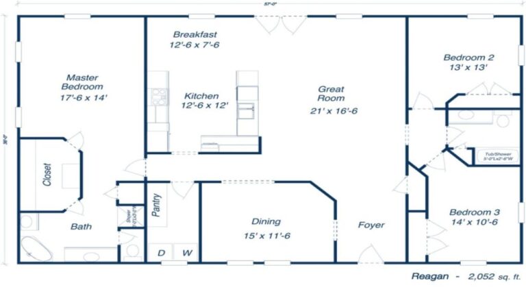 Amazing Two Story Metal Building Homes Floor Plans 2023 - House Floor Plans