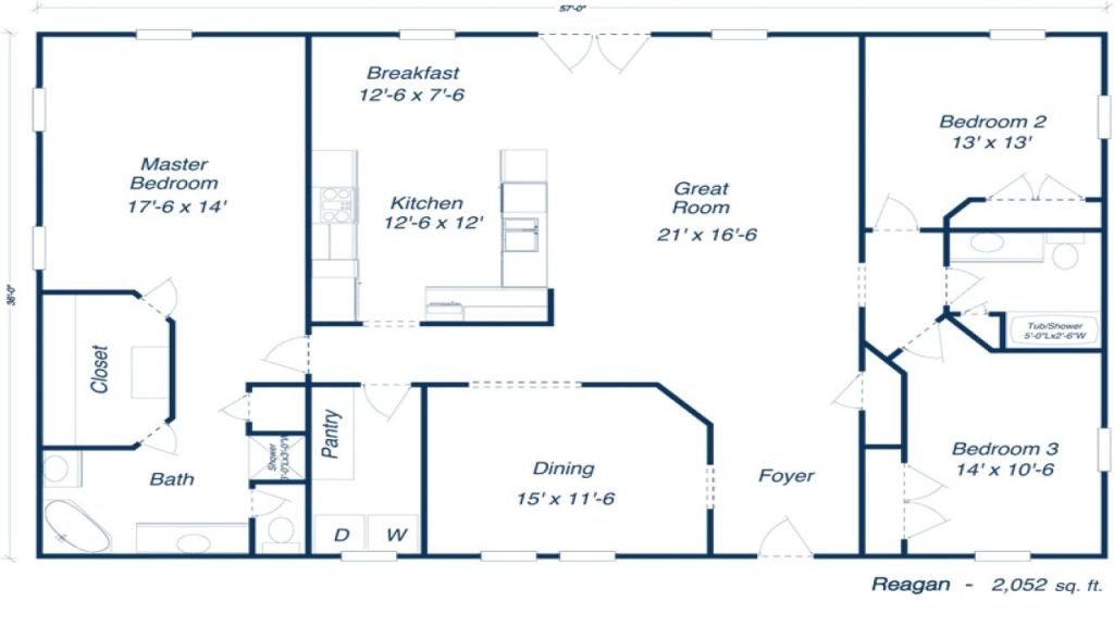 Two Story Metal Building Homes Floor Plans Two Story Metal Building