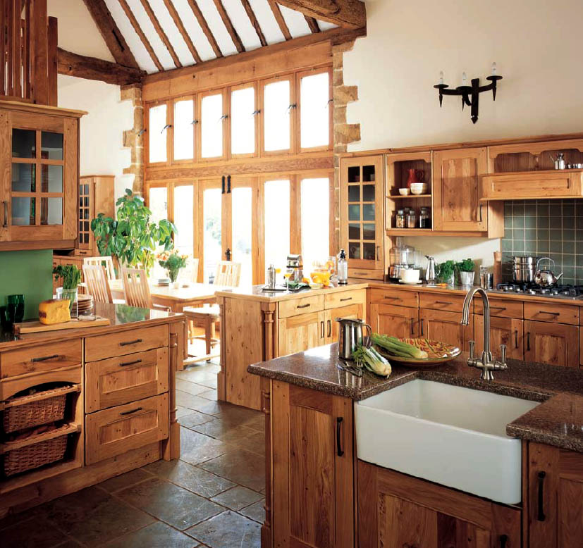 Modern Furniture Country Style Kitchens 2013 Decorating Ideas