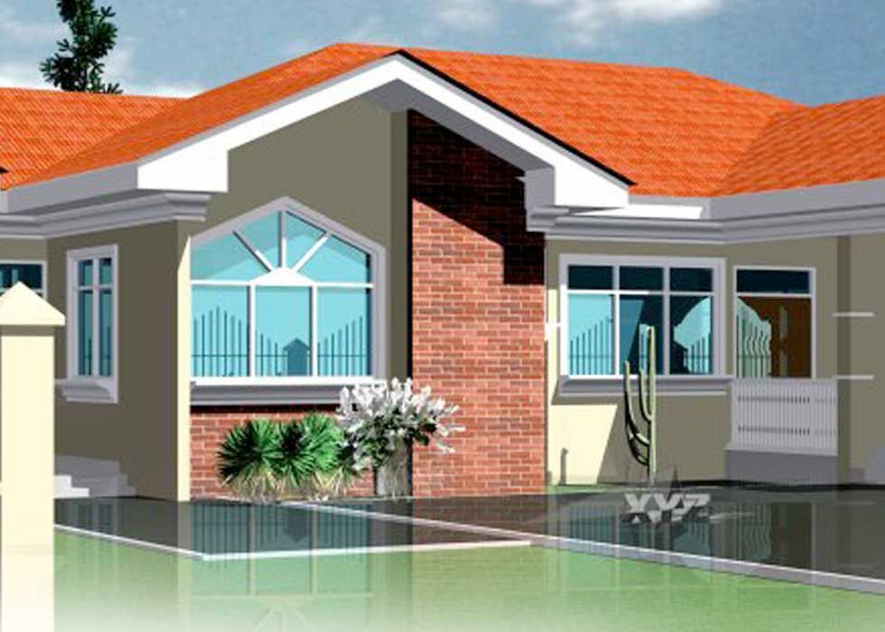 4 Bedroom House Floor Plans In Ghana flooring Designs