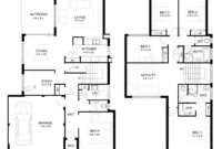 free house floor plans 300 view floorplans Double storey house plans