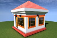 One bedroom simple house plan in Kenya Simple house