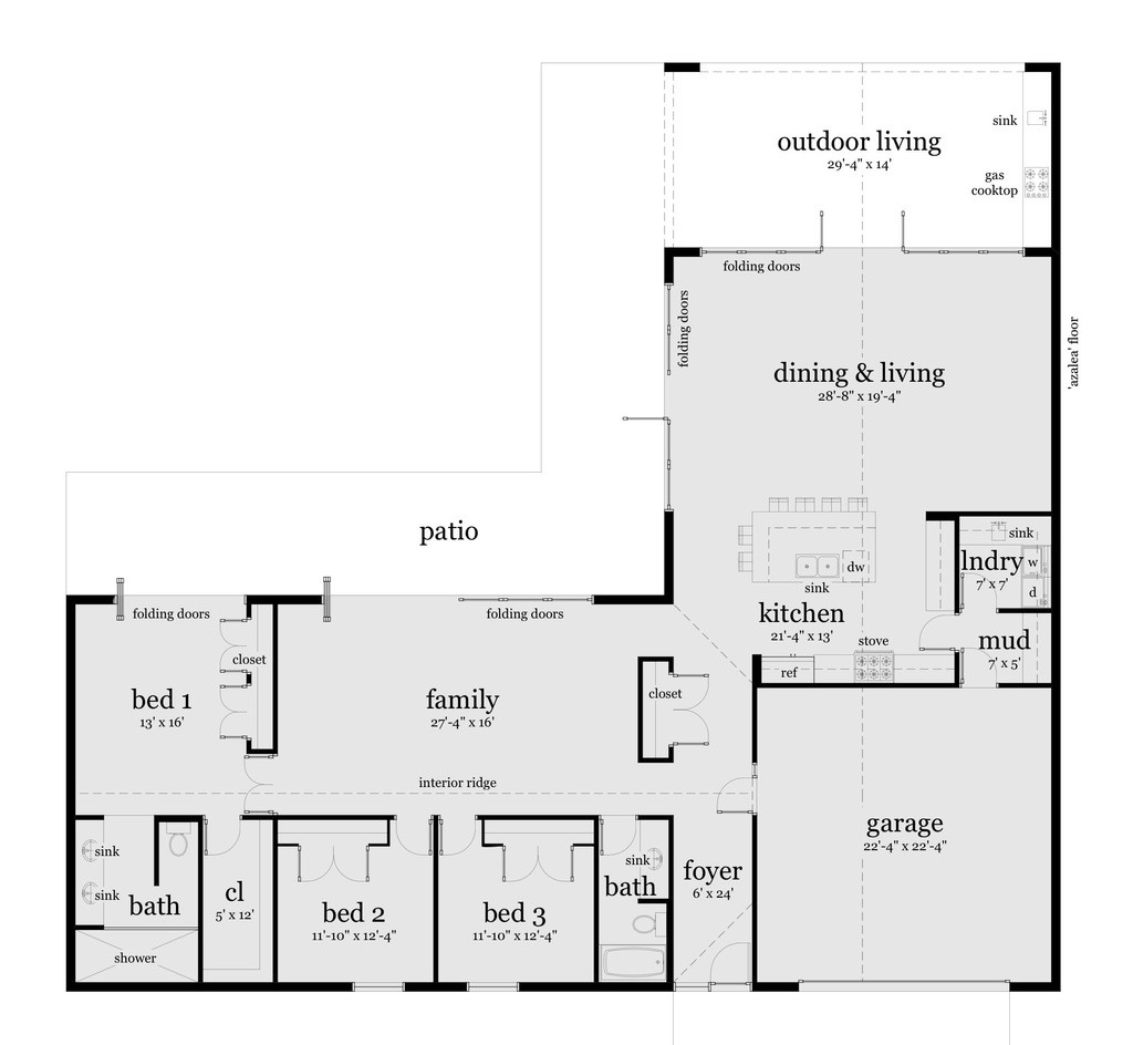Luxury 4 Bedroom L Shaped House Plans New Home Plans Design