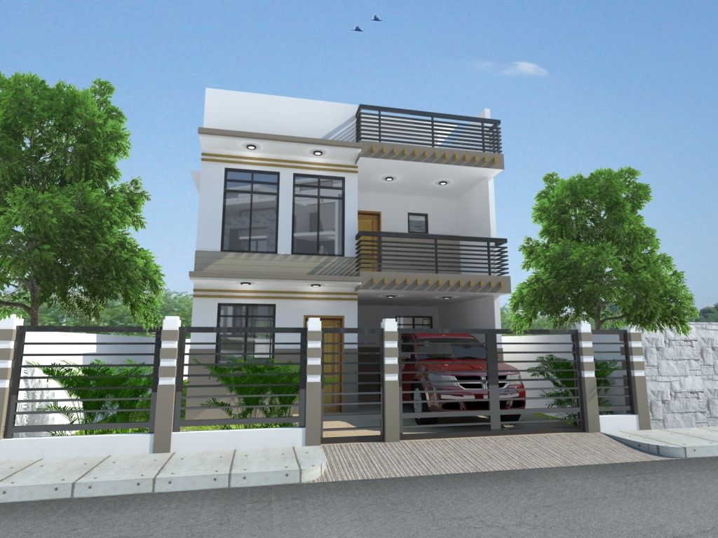 2 Storey Small House Exterior Design Philippines