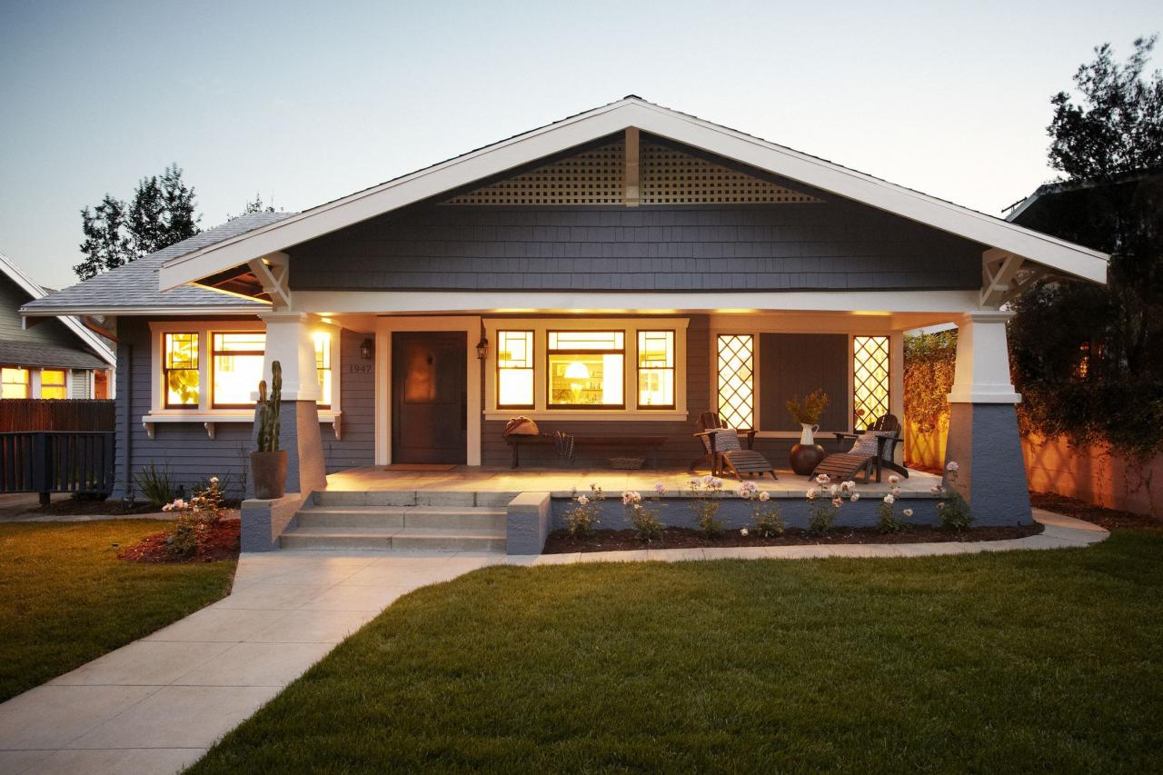 A Closer Look at American Bungalow Styles Craftsman bungalow exterior