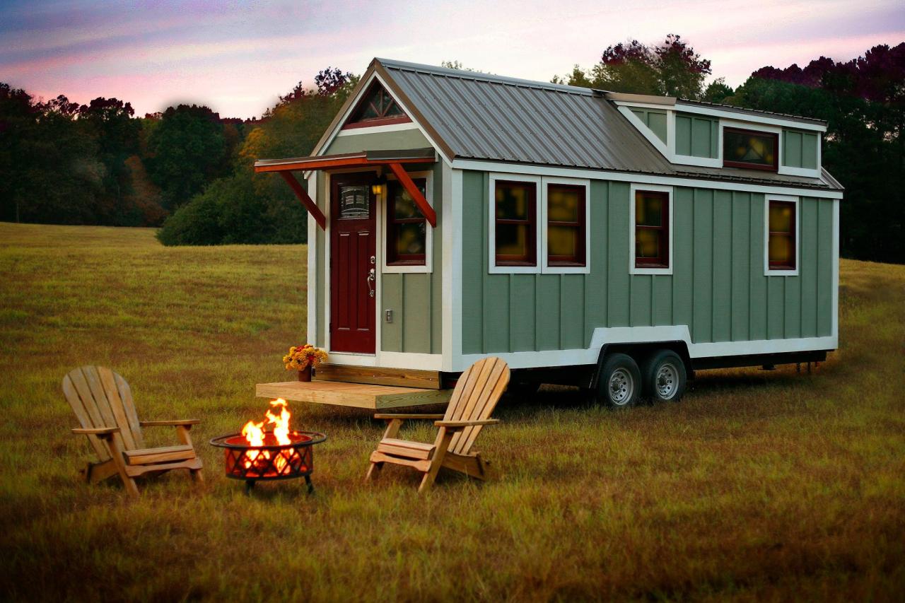 Stunning Sage Green THOW by Bear's Tiny Homes for Sale