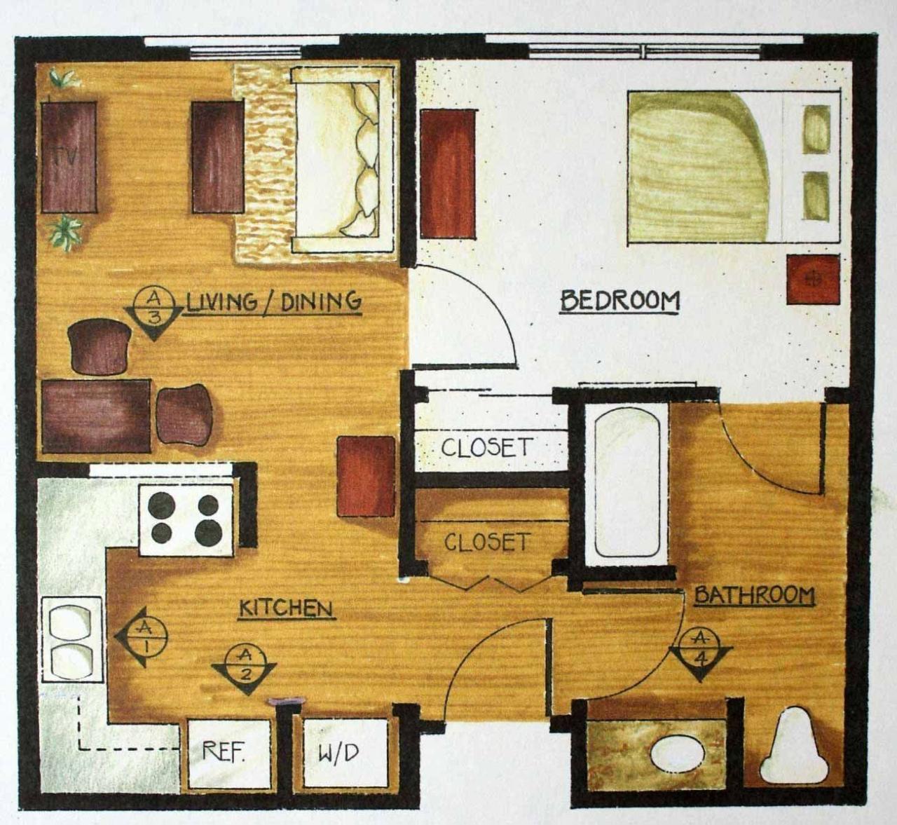 Simple One Bedroom House Plans Pics Of Christmas Stuff