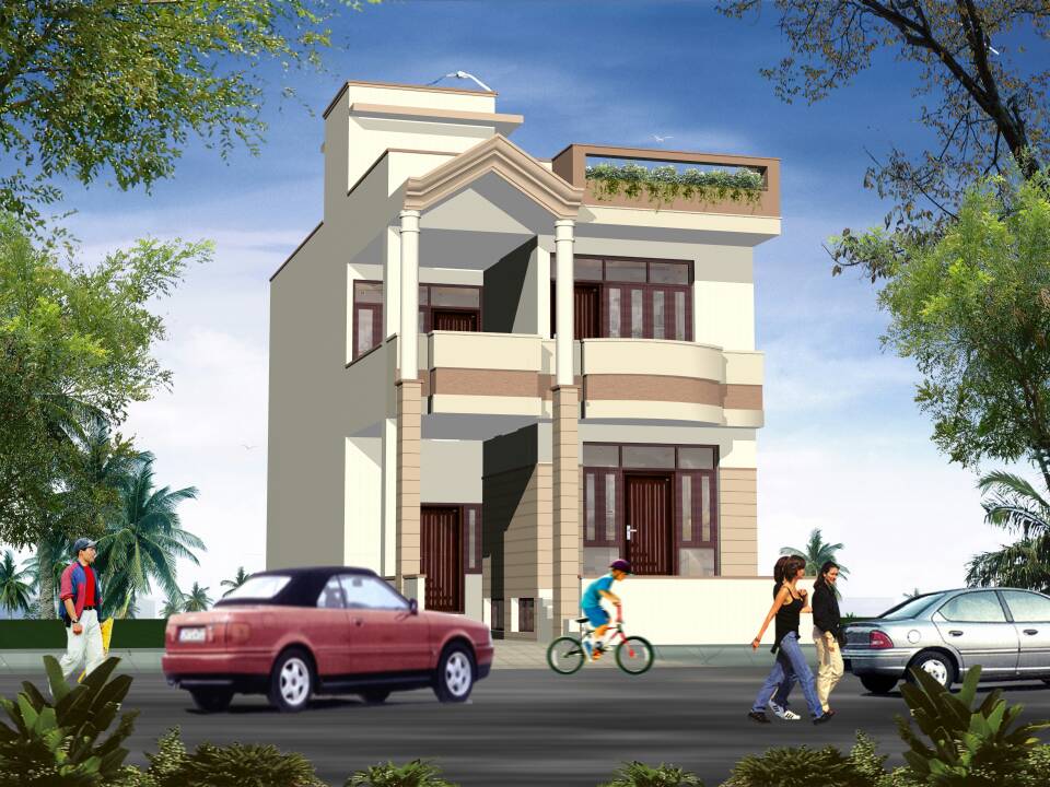 Duplex House Design Plan and Tips to build it at Low Cost House Plans
