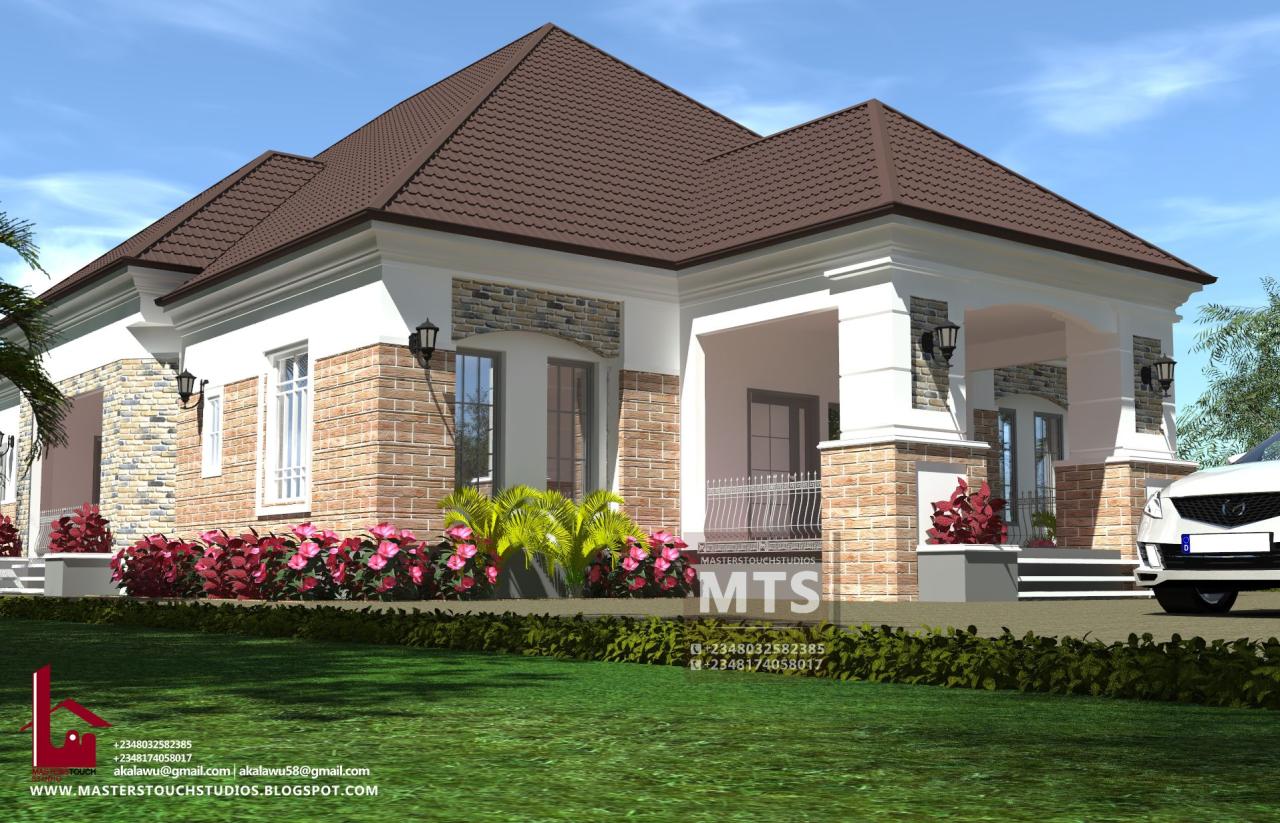 Bungalow Exterior Designs In Nigeria