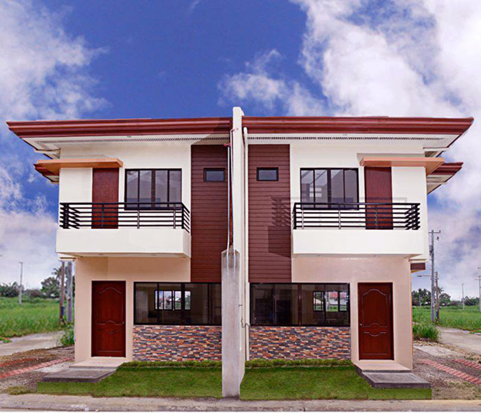 Modern Beautiful Duplex House Design Home Design Elements