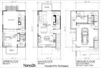 Modern 2 Story House Floor Plans With Dimensions bmpextra