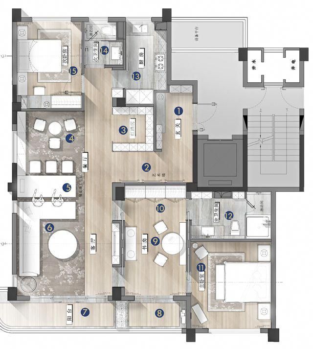 Popular Interior Design Floor Plan Layout, Popular Concept!