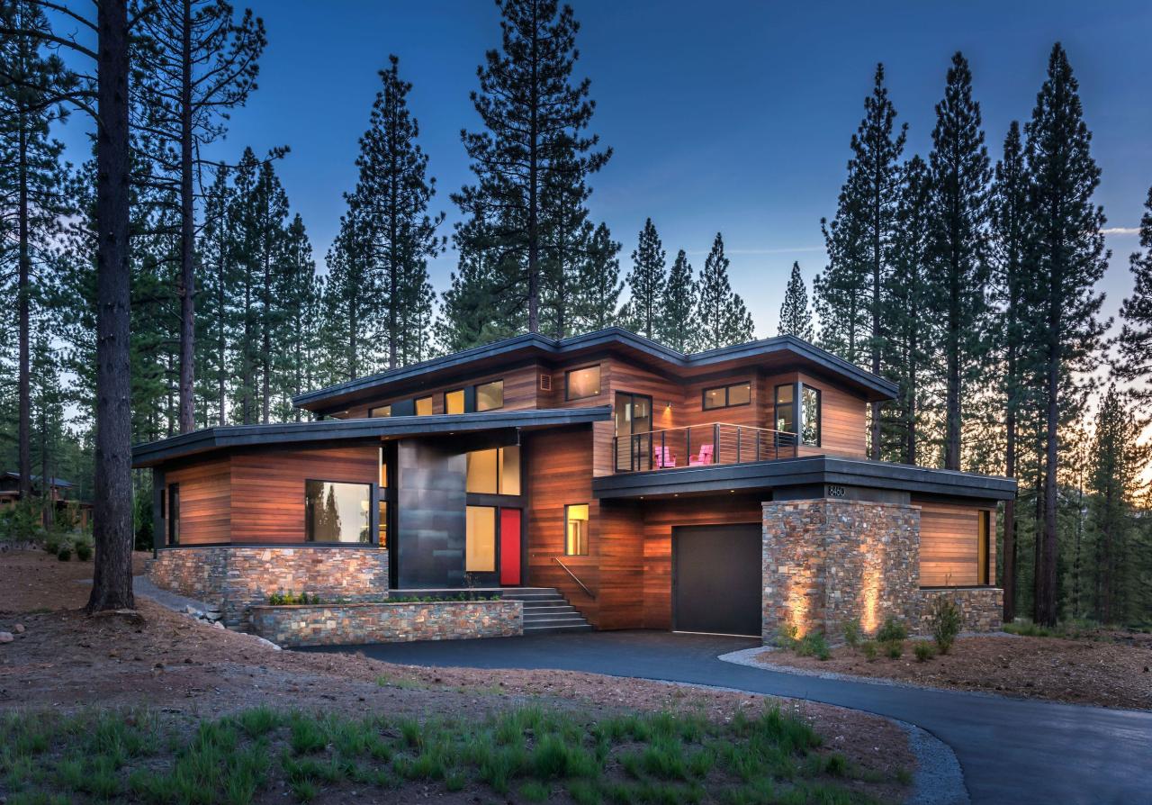 25+ New House Plan Modern Mountain House Plan