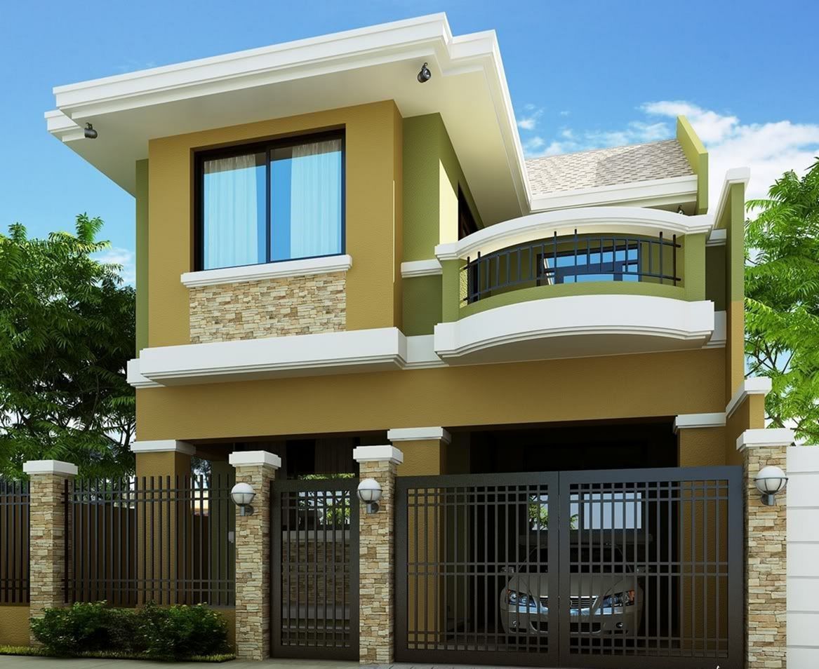 25+ Fabulous Twostorey House Designs For Romantic Young Families