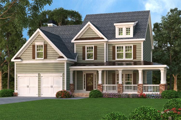 11 Reasons Why to Choose a 2Story Country Style House Plan