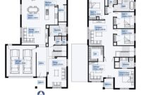 Simonds Homes Floorplan Harcrest House floor plans, Narrow house
