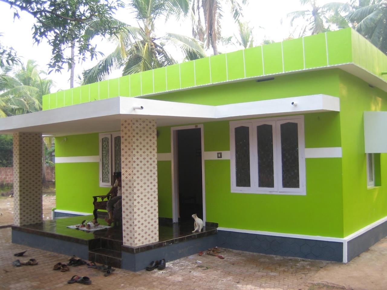 35 SMALL AND SIMPLE BUT BEAUTIFUL HOUSE WITH ROOF DECK House front