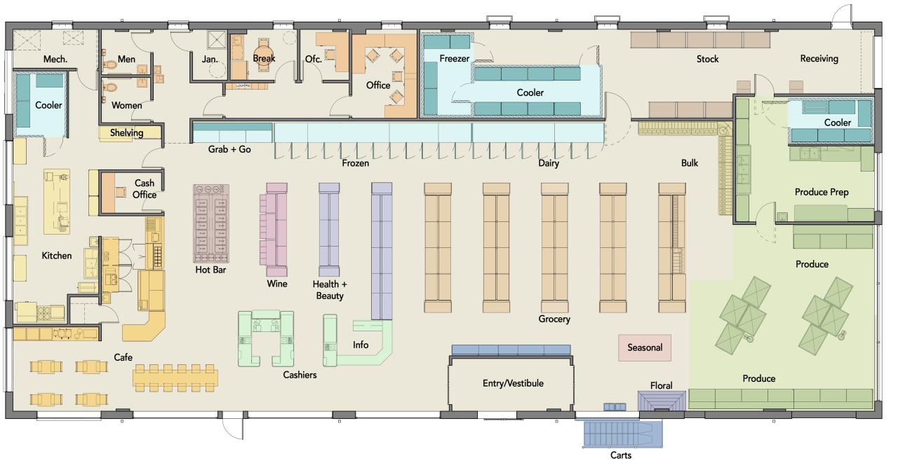 Grocery Store Floor Plan Inspirational Layout Of A Supermarket Google