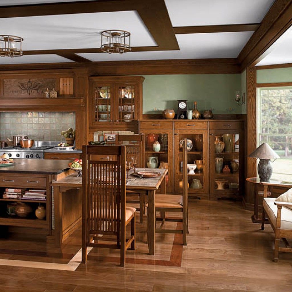 Craftsman Style Home Interior Design Ideas Aa Craftsman style kitchen