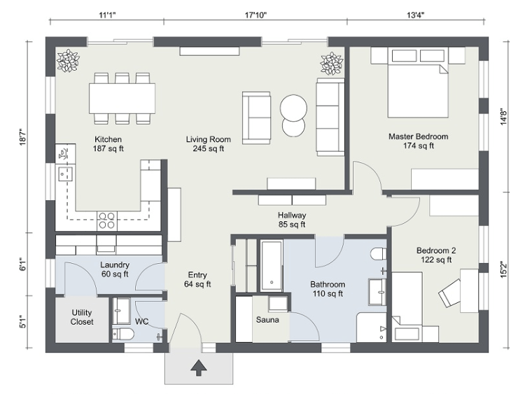 Room SketcherCreate Floor Plans and Home Design Online Civilengi