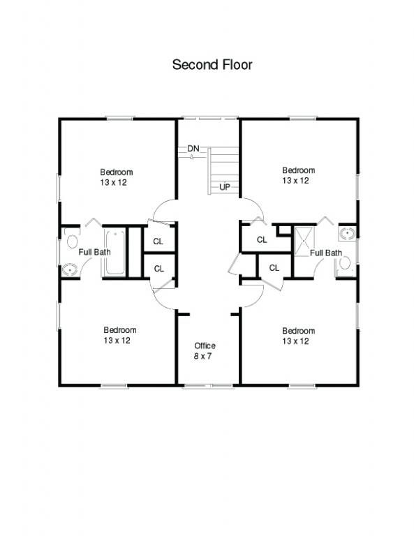 AMERICAN FOURSQUARE HOUSE PLANS « Unique House Plans Four square