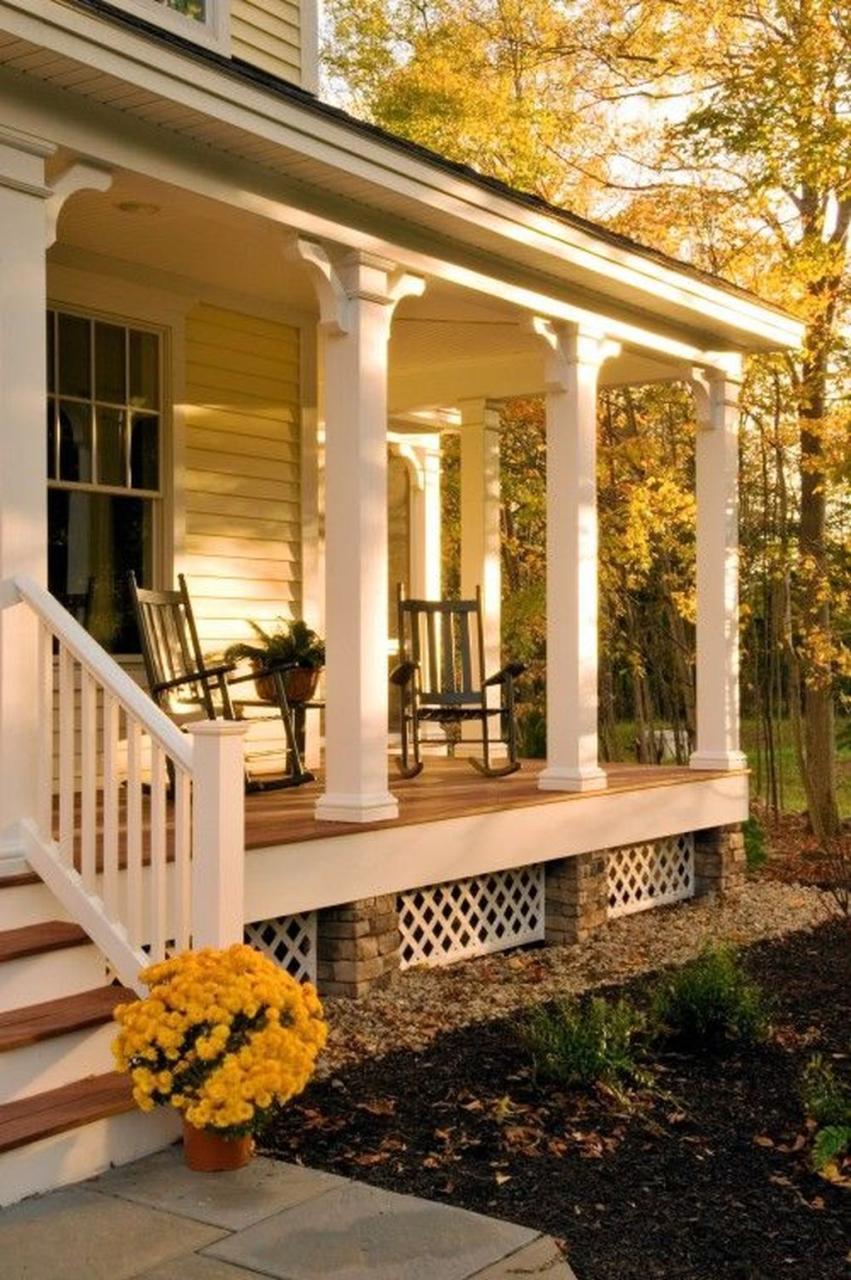 31 The Best Small Front Porch Ideas To Beautify Your Home MAGZHOUSE
