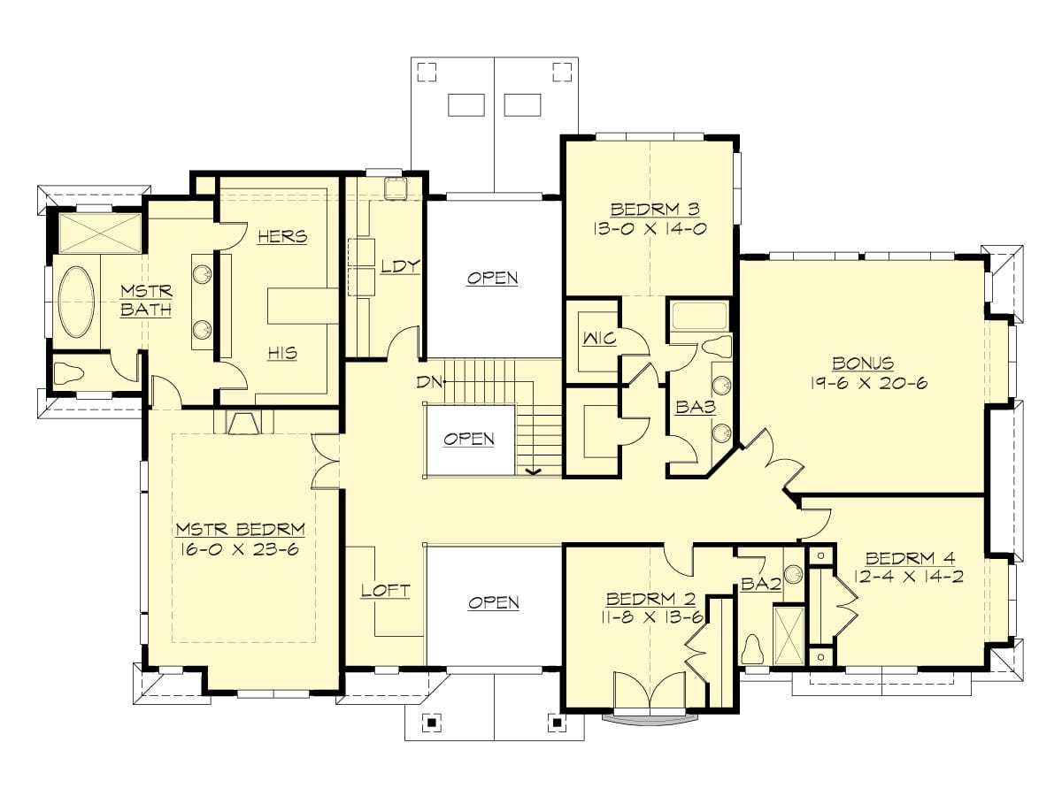 TwoStory 5Bedroom Meydenbauer Home (Floor Plan) Home Stratosphere