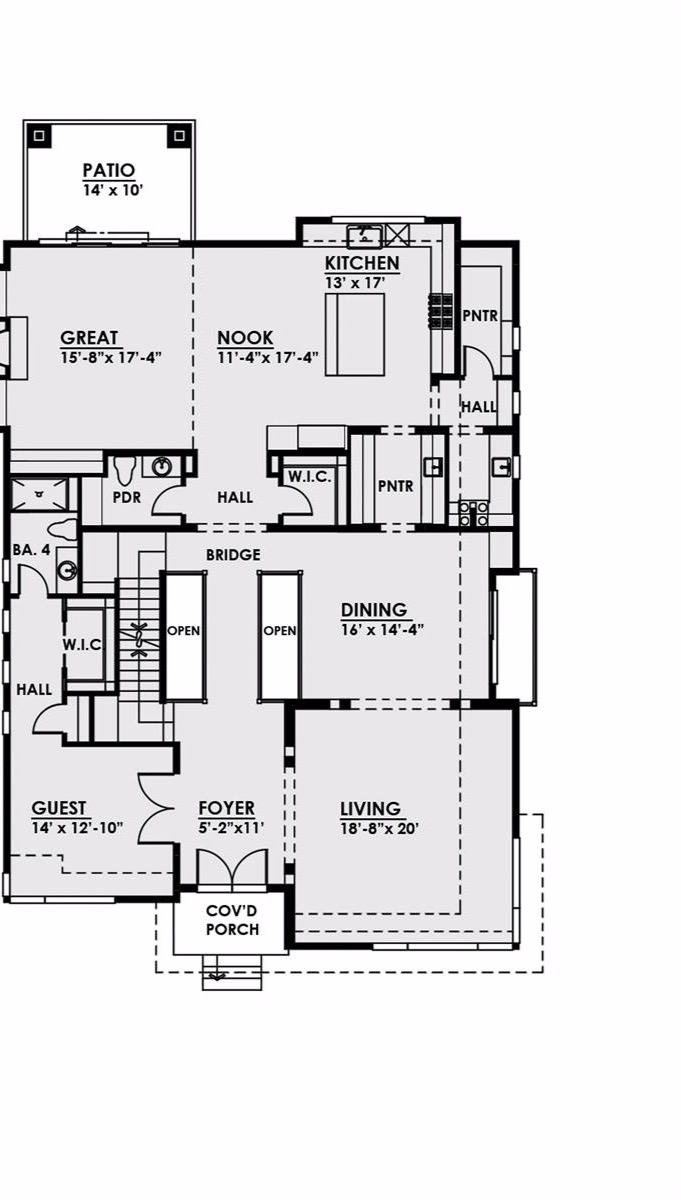 Sloping Lot 3Story Contemporary Style House Plan 2060 Plan 2060