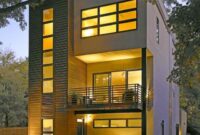 narrow lot house Google Search Small house architecture, Facade