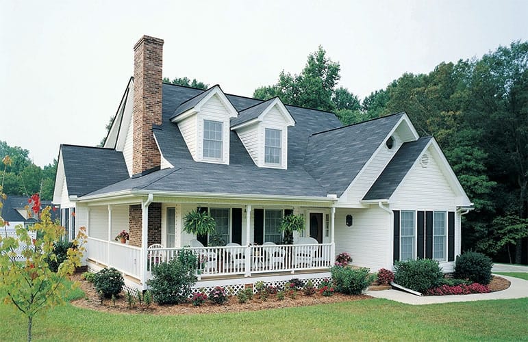 4Bedroom TwoStory The MacLeish Country Home with LShaped Wrap Around