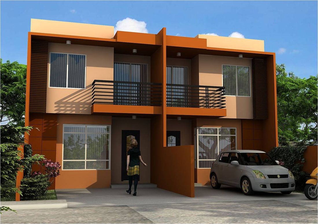 Duplex Apartment Design Philippines Duplex house design, House