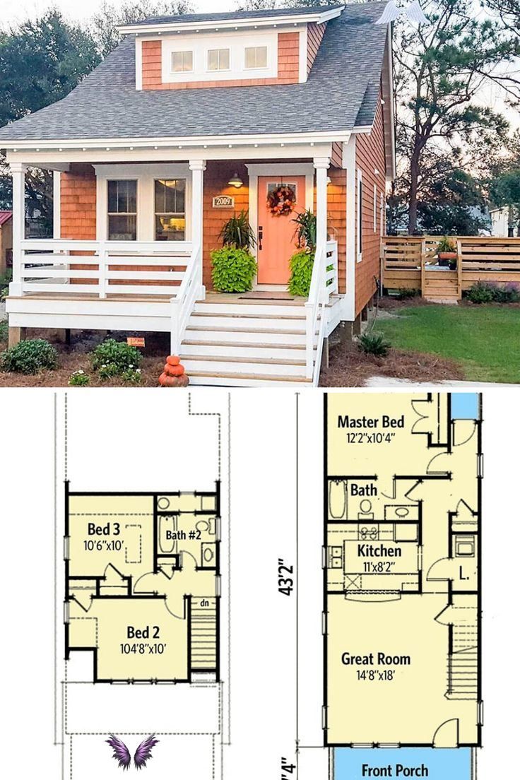 TwoStory 3Bedroom Bungalow Home (Floor Plan) Specifications Sq. Ft