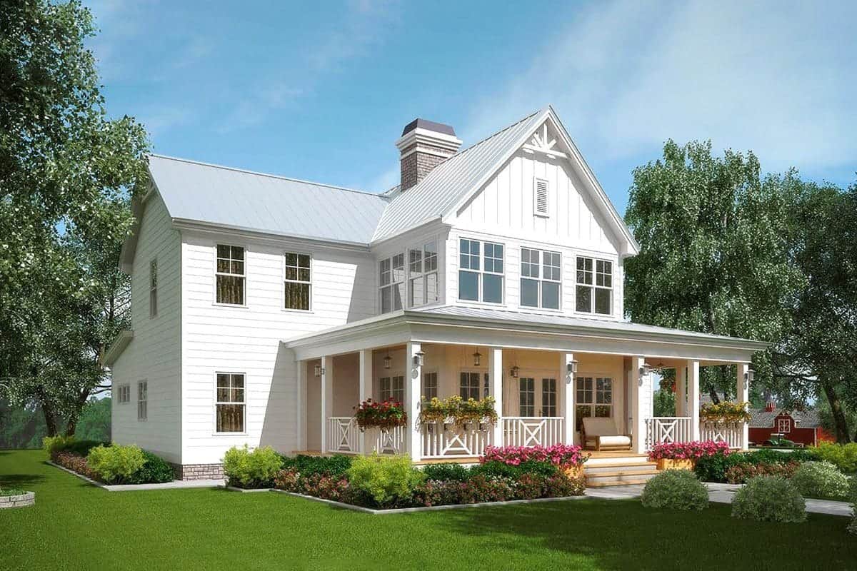 Most Popular Two Story Farmhouse