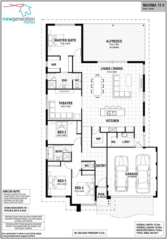 Maxima 15X New Generation Homes House floor plans, Container house