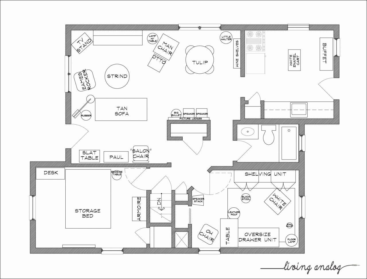 Printable Furniture Template For Floor Plans Printable Templates