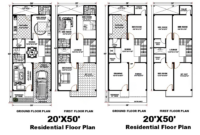 20 X 50 Duplex House Plans East Facing Bachesmonard