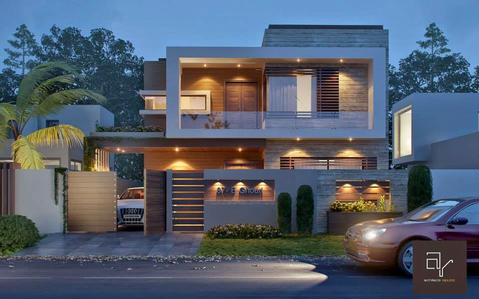10 Marla House at Bahria Town Lahore 3D Front Design.Blog